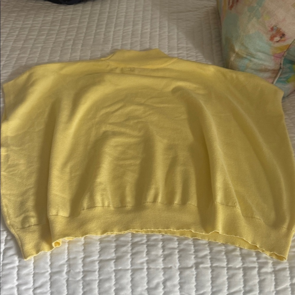 Yellow Turtleneck Sweater - Picture 5 of 5